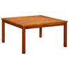vidaXL sofabord til haven 85x85x45 cm massivt akacietr&aelig;