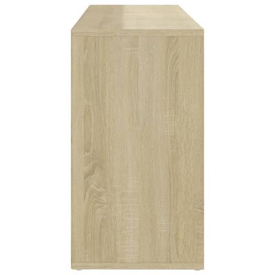 vidaXL skobænk 103x30x54,5 cm konstrueret træ sonoma-eg