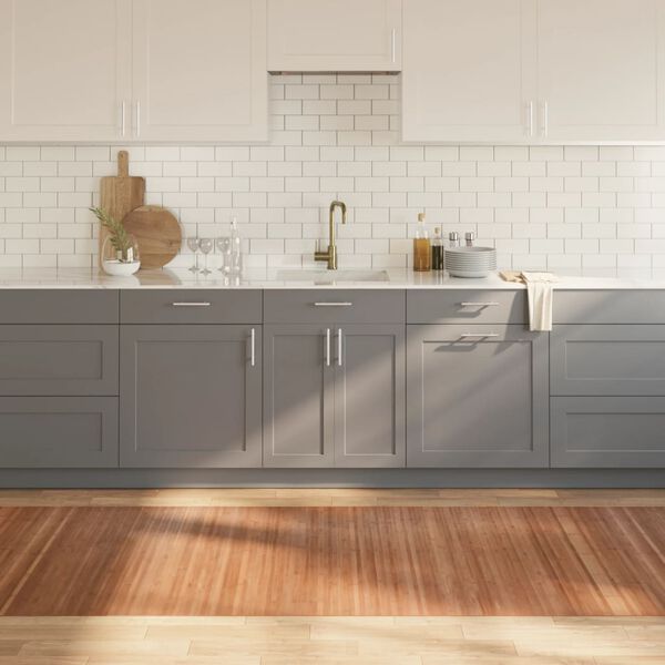 vidaXL gulvt&aelig;ppe 100x300 cm rektangul&aelig;r bambus naturfarvet