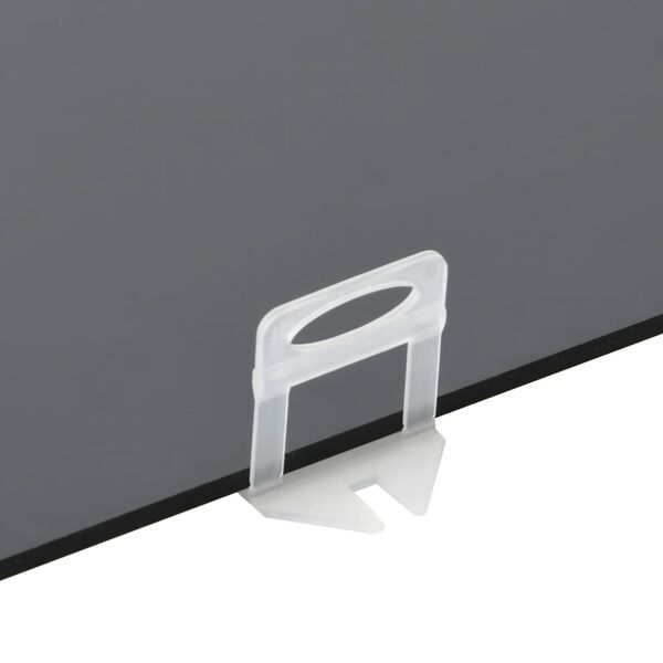 vidaXL nivelleringsklips til fliser 2500 stk. 1 mm