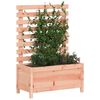 vidaXL plantekasse med stativ 79x39,5x114 cm massivt douglasgran
