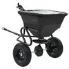 vidaXL saltspreder str&oslash;tr&aelig;kvogn PVC og st&aring;l 125 x 74 x 79 cm 45 l