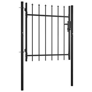 vidaXL d&oslash;rhegnsl&aring;ge BOXTEL med spydtop 100x75 cm
