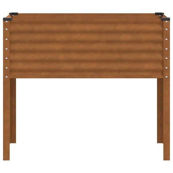 vidaXL haveplantekasse 100x45x90 cm vejrbestandigt st&aring;l