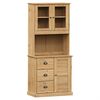 vidaXL sk&aelig;nk VIGO 78x40x175 cm massivt fyrretr&aelig;