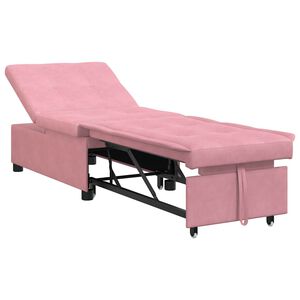 vidaXL Sovesofa Lyser&oslash;d 194 x 67 x 82 cm Fl&oslash;jl