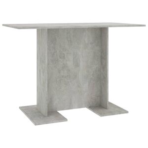 vidaXL spisebord 110x60x75 cm konstrueret tr&aelig; betongr&aring;