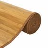vidaXL gulvt&aelig;ppe 60x400 cm rektangul&aelig;r bambus naturfarvet