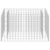 vidaXL gabion-højbed 90x50x50 cm galvaniseret stål