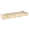 vidaXL Palle Pudes&aelig;t 2 pcs Beige 120 x 40 x 8 cm Oxford Stof