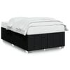 vidaXL sengeramme uden madras 120x190 cm stof sort