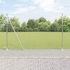 vidaXL Hegn med stolper S&oslash;lv 1.4 x 50 m PVC-belagte st&aring;l