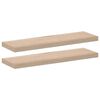 vidaXL v&aelig;ghylder 2 stk. 80x23,5x4 cm konstrueret tr&aelig;