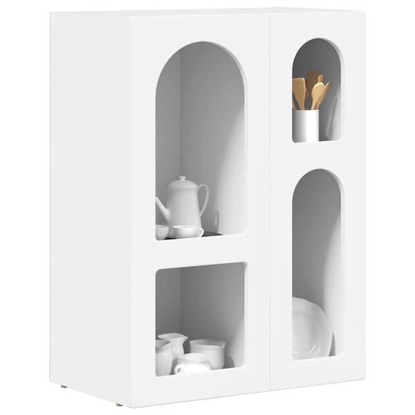 vidaXL Sideboard Hvid 59 x 35 x 80.5 cm Konstrueret tr&aelig;