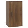 vidaXL sk&aelig;nk 40x33x70 cm konstrueret tr&aelig; brun egetr&aelig;sfarve