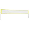 vidaXL volleyballnet 823x244 cm PE-stof gul og sort