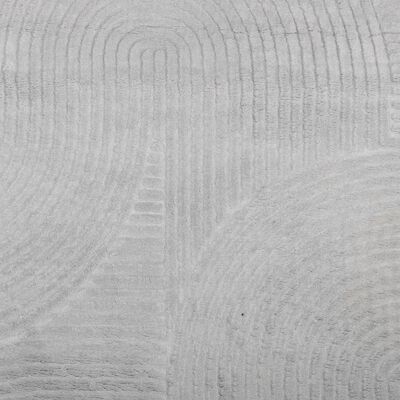 vidaXL gulvtæppe IZA 80x150 cm kort luv skandinavisk look grå