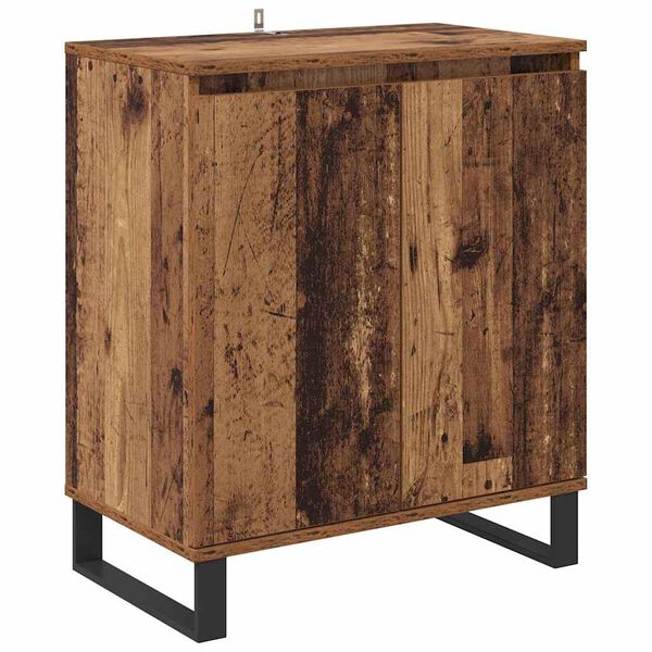vidaXL Sideboard Gammelt tr&aelig; 60 x 35 x 70 cm Konstrueret tr&aelig;