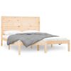 vidaXL sengeramme 120x200 cm massivt tr&aelig;