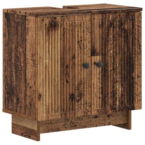 vidaXL Badev&aelig;relsesskabsunder EDE Gammelt tr&aelig; 59,5 x 31,5 x 59 cm