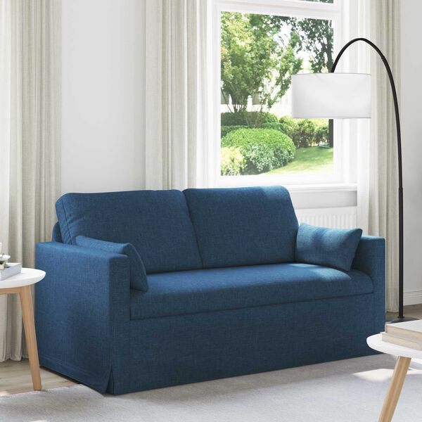 vidaXL Sofa Bl&aring; Samlede dimensioner: 158 x 78 x 80 cm (B x D x H)