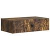 vidaXL V&aelig;gh&aelig;ngt Sideskab 59 x 34,5 x 17 cm Konstrueret tr&aelig; R&oslash;get eg
