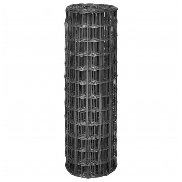 vidaXL eurohegn 10 x 1,2 m st&aring;l gr&aring;