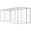 vidaXL kattebur 4,5x1,5x1,5 cm galvaniseret st&aring;l