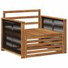 vidaXL Udend&oslash;rs Mellem Sofa Naturfarvet