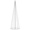 vidaXL lysende kegletr&aelig; 100x300 cm 330 LED'er varmt hvidt lys