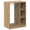 vidaXL Garderobeskab Artisan-eg 77 x 48 x 102 cm Konstrueret tr&aelig;