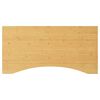 vidaXL bordplade til skrivebord 100x50x4 cm bambus
