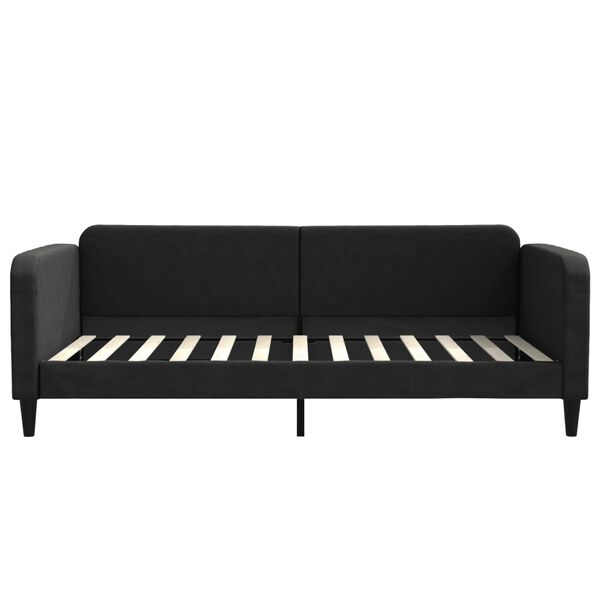 vidaXL daybed 100x200 cm stof sort