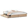 vidaXL sengeramme uden madras 180x200 cm massivt fyrretr&aelig;