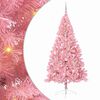 vidaXL Kunstig Forbelyst Juletr&aelig; med 300 LED'er Lyser&oslash;d 240 cm PVC