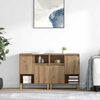 vidaXL Sideboards 2 pcs Artisan Egetr&aelig; 60 x 35 x 70 cm Konstrueret tr&aelig;