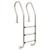 vidaXL poolstige 3 trin rustfrit st&aring;l 304 120 cm