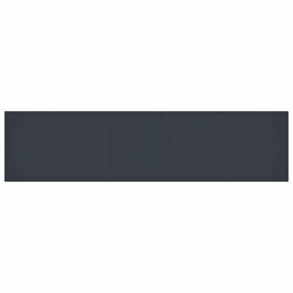 vidaXL Have Spises&aelig;t med Puder med pude 17 pcs Antracit PP