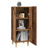 vidaXL Sideboard Gammelt tr&aelig; 34,5 x 34 x 90 cm Konstrueret tr&aelig;