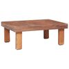 vidaXL sofabord 60x45x23 cm massivt mahognitr&aelig;