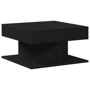 vidaXL Sofabord Sort eg 57 x 57 x 30 cm Konstrueret tr&aelig;