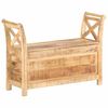 vidaXL entr&eacute;b&aelig;nk 103x33x72 cm massivt mangotr&aelig;