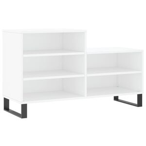 vidaXL skoreol 102x36x60 cm konstrueret tr&aelig; hvid