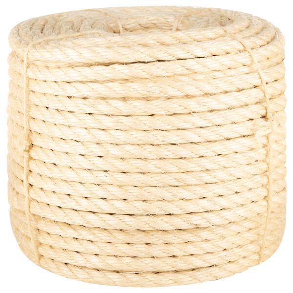 vidaXL reb 100 % sisal 14 mm 25 m