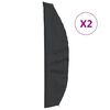 vidaXL parasolovertr&aelig;k 2 stk. 280x30/81/45 cm 420D oxfordstof