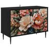 vidaXL TV-skab BORNE 69 x 33 x 50,5 cm Sort eg Konstrueret tr&aelig;