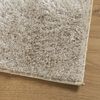 vidaXL gulvt&aelig;ppe ISTAN 160x230 cm lang luv skinnende look beige