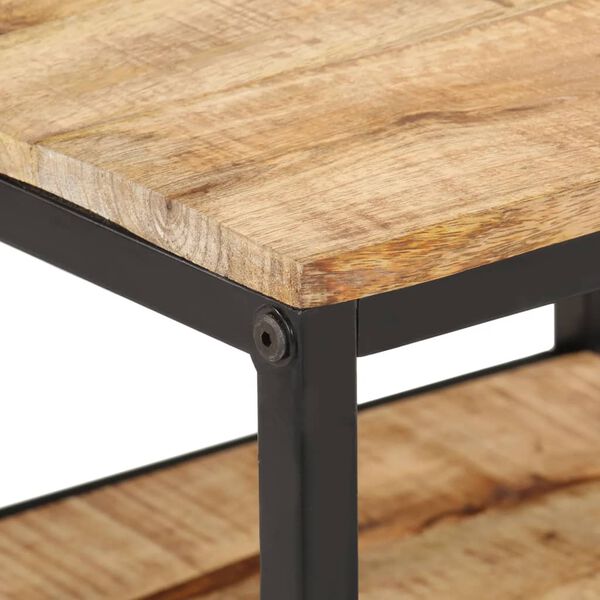 vidaXL sofabord 55x55x45 cm massivt ru mangotr&aelig;
