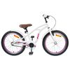 vidaXL B&oslash;rnecykel 22 tommer til 7-12 &aring;r gammel Hvid