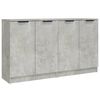 vidaXL sk&aelig;nke 2 stk. 60x30x70 cm konstrueret tr&aelig; betongr&aring;